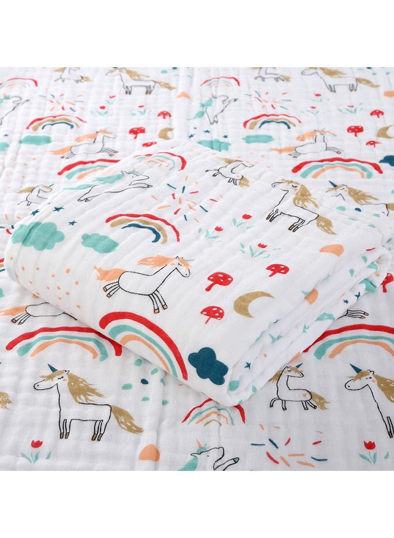 Pure Cotton Cartoon Printed Bath Towels