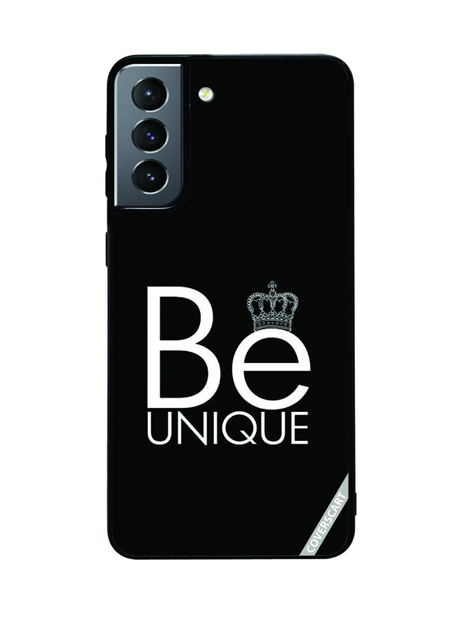 COVERSCART Protective Case Cover For Samsung Galaxy S21 Plus 5G Be Unique Design Black