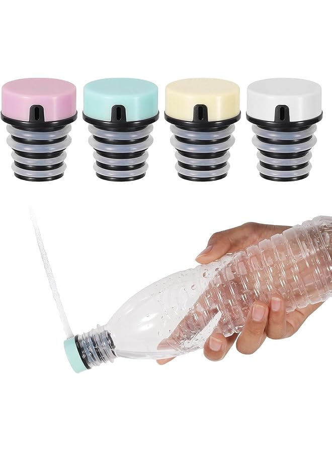 The Bros Portable Bidet Sprayer for Travel - Handheld Travel Bidet Sprayer for Outdoor, Camping, Personal Hygiene, Compatible with Any Bottle (4PCS) - Image 1