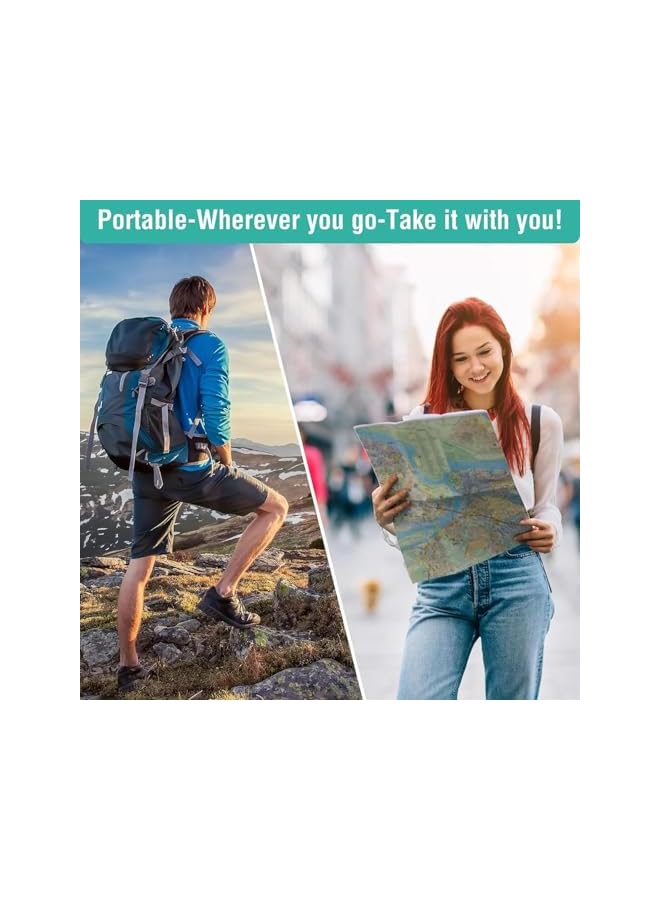 The Bros Portable Bidet Sprayer for Travel - Handheld Travel Bidet Sprayer for Outdoor, Camping, Personal Hygiene, Compatible with Any Bottle (4PCS) - Image 5