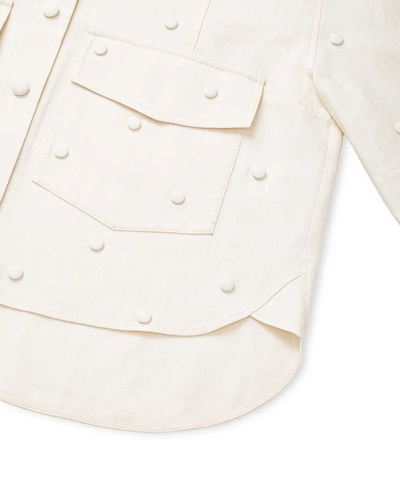 Ipekyol  Snap Button Embellished Jacket for Women | Best Price UAE