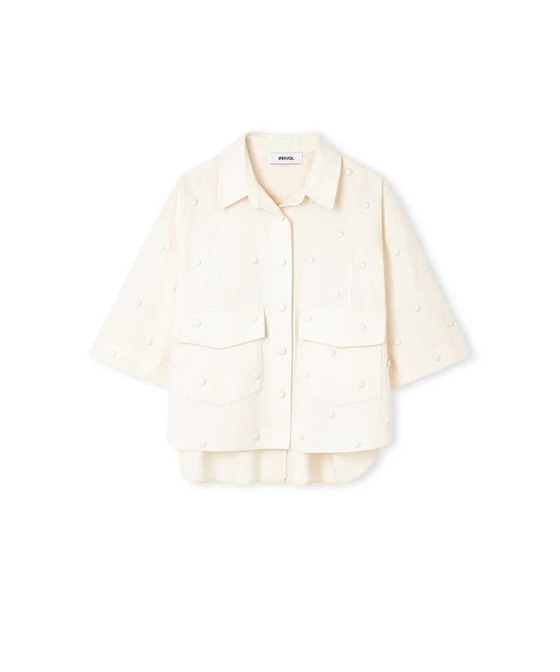 Ipekyol  Snap Button Embellished Jacket for Women | Best Price UAE