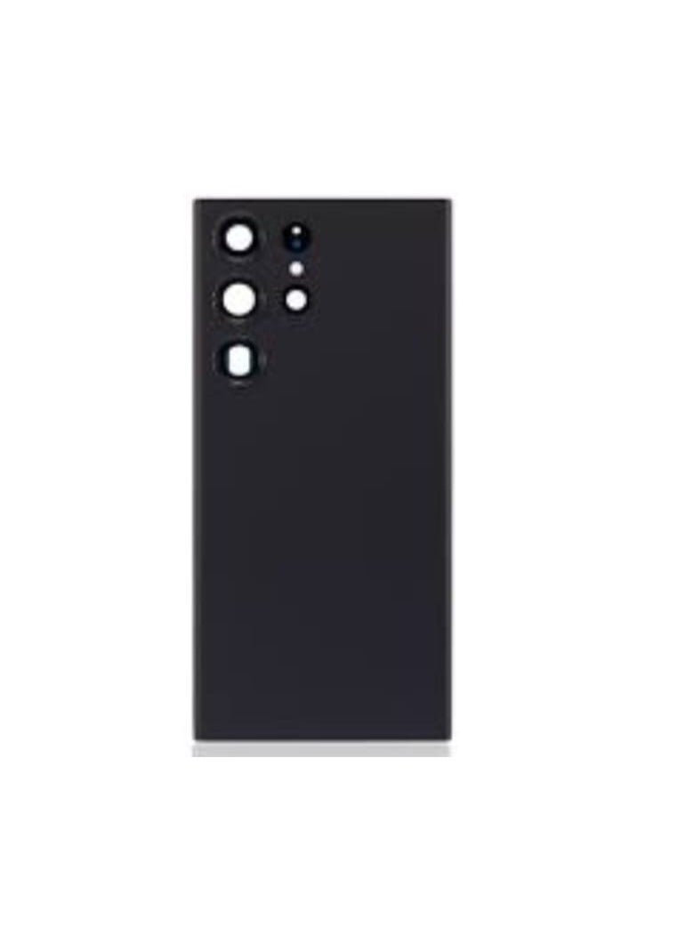 Replacement Back Glass for SAMSUNG Galaxy S23 Ultra black 