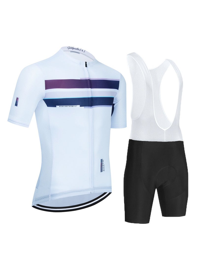 KUYING Summer Short Sleeved Cycling Suit Set  - Image 1