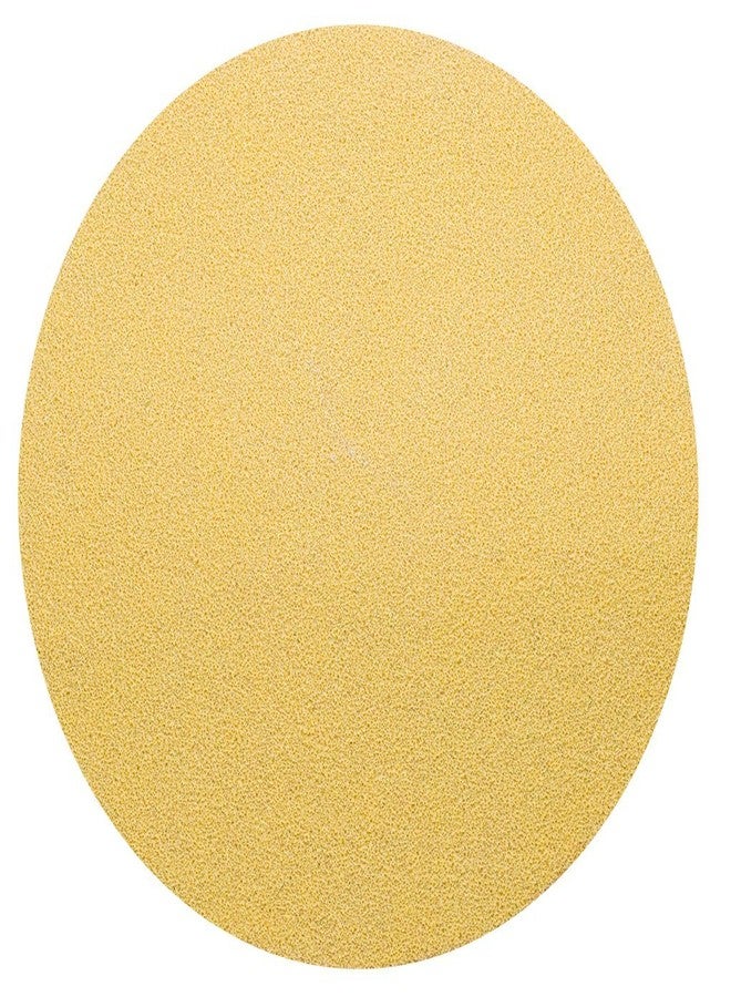 Benchmark Abrasives 6 Inch Sanding Discs Hook and Loop, Aluminum Oxide Stearated Gold No Hole Adhesive Sandpaper for Surface Blending, Automotive - Orbital Sander Sandpaper (50 Discs), 320 Grit - Image 1