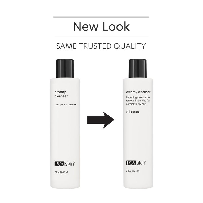 PCA SKIN غسول وجه كريمي مرطب من PCA SKIN، غسول وجه يومي لطيف للبشرة الجافة والحساسة، يترك البشرة ناعمة وسلسة، يساعد في إزالة المكياج والأوساخ والشوائب من البشرة، زجاجة 7.0 أونصة - Image 2