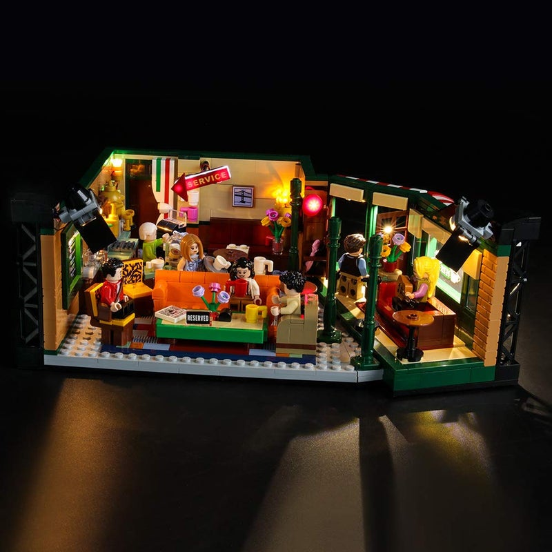 BRIKSMAX Led Lighting Kit for Friends Central Perk - Compatible with Lego 21319 Building Blocks Model- Not Include The Lego Set - Image 1