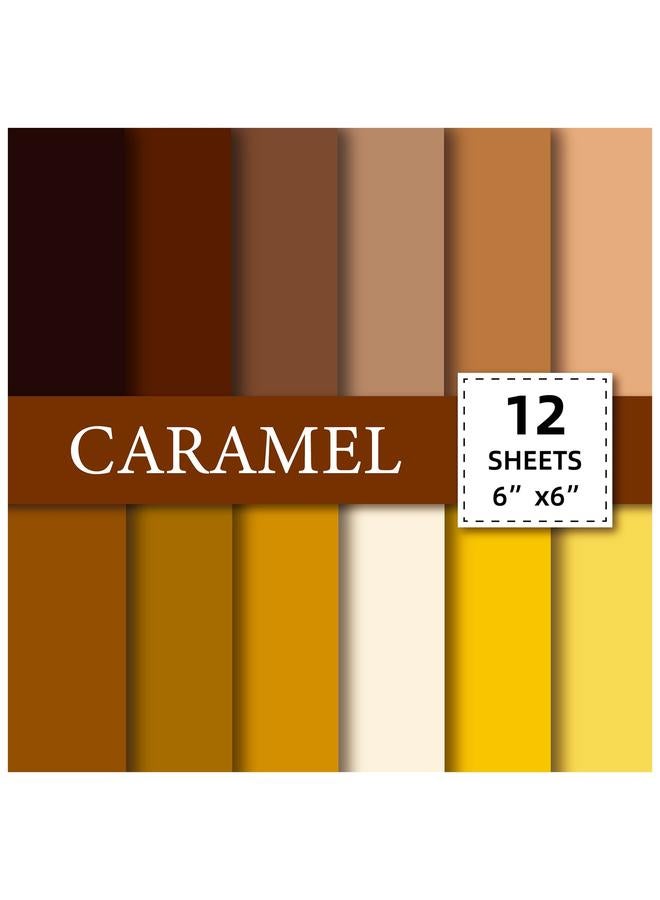 Bluejw 12 Sheets/pack Black And Yellow Solid Color Background Cardboard Account Material Solid Color Kindergarten Children's Handmade Origami Paper Stack Cardboard - Image 1