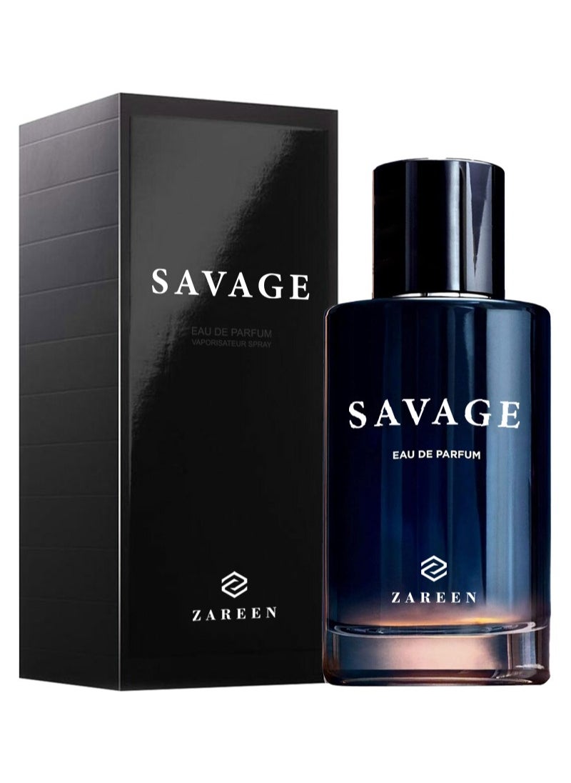 ZAREEN Savage EDP For Men 100 ml  - Image 1