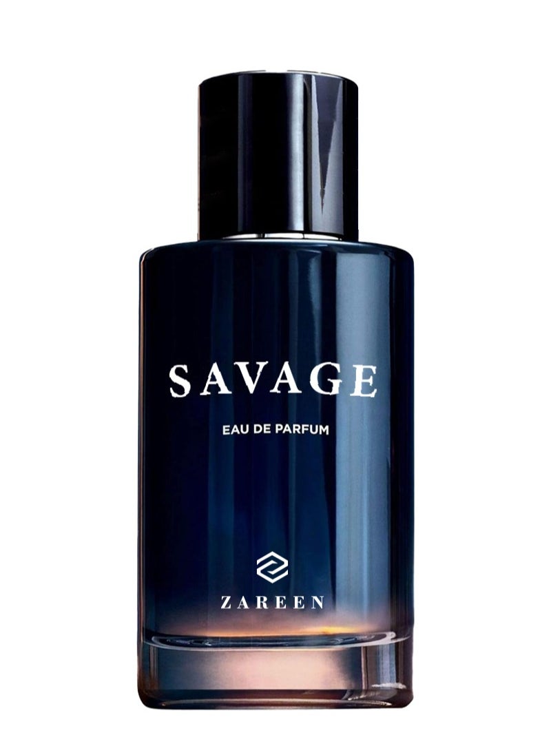 ZAREEN Savage EDP For Men 100 ml  - Image 2