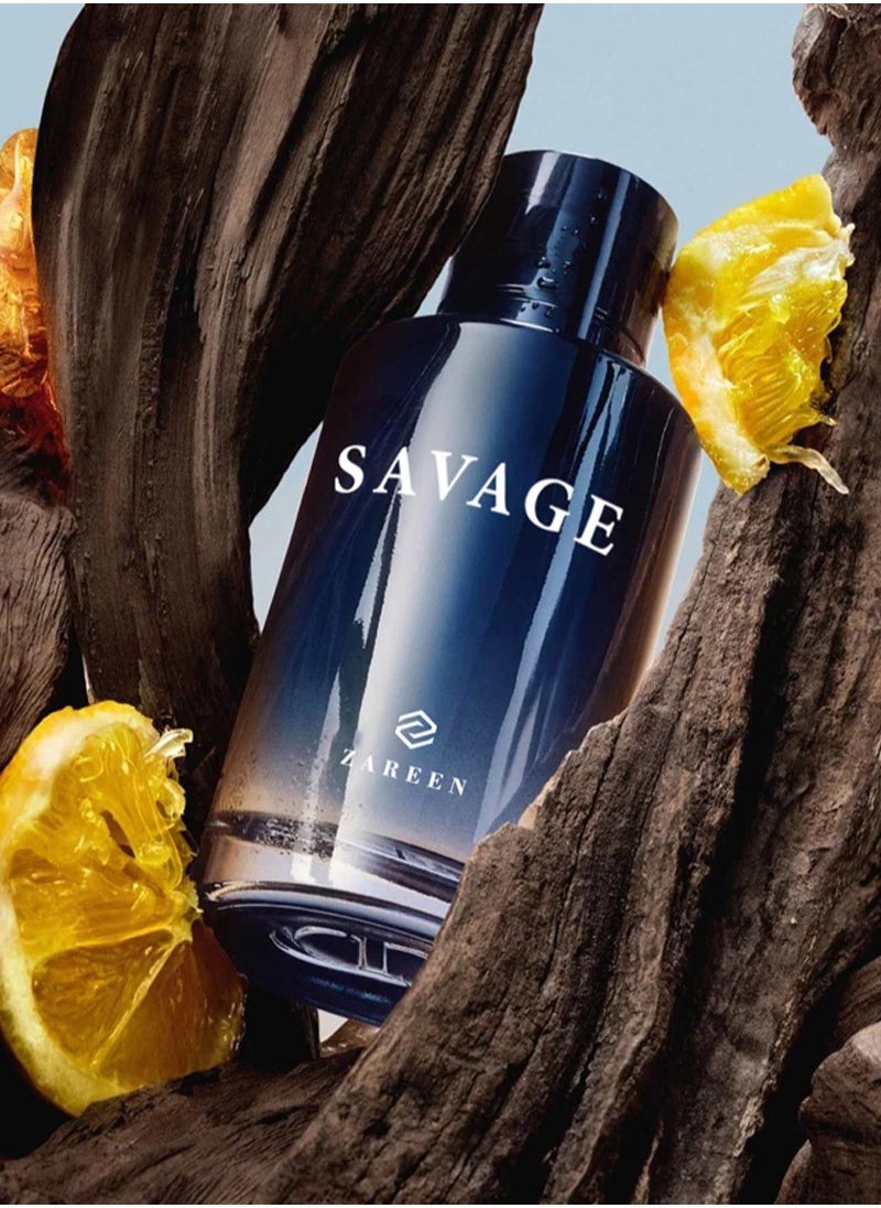 ZAREEN Savage EDP For Men 100 ml  - Image 3