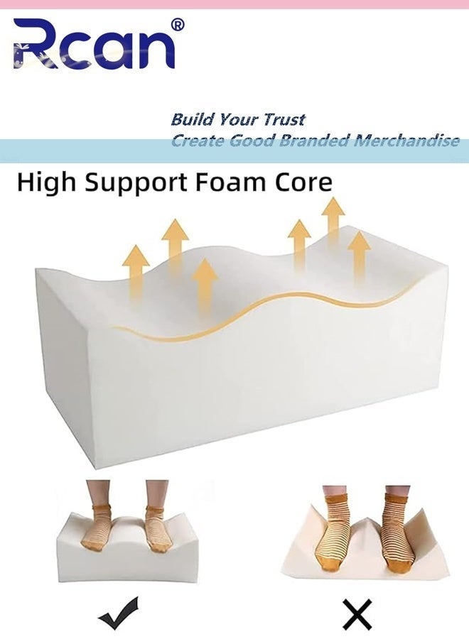 Rcan Portable BBL Pillow, Seat Pillows, Buttocks Support Cushions, Seat Cushion Pillow, Hip Raise Pillow, Leg Support for Car Office Computer Chair - Image 2