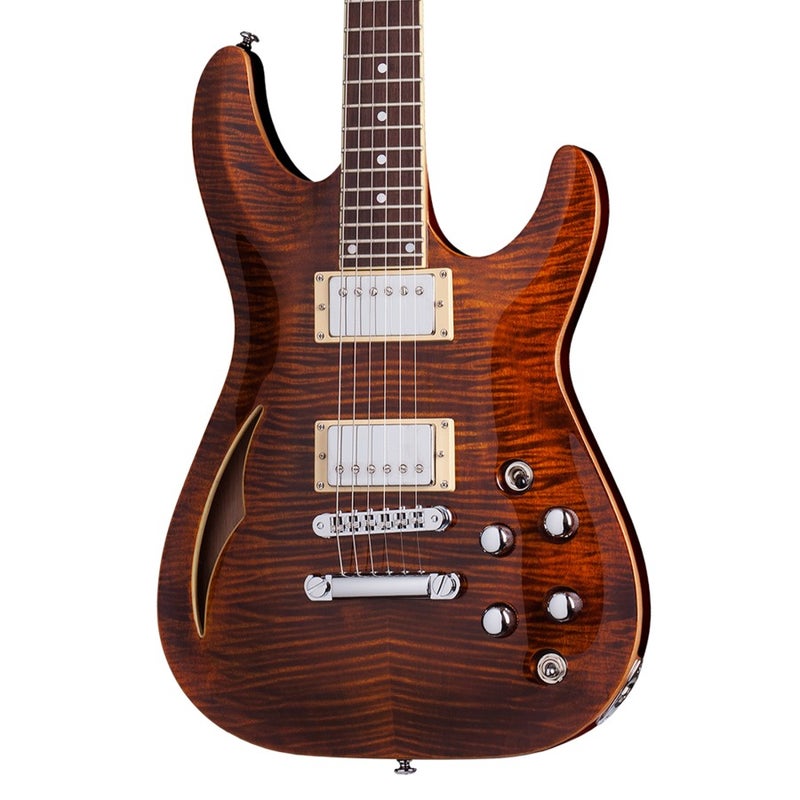 Schecter جيتار كهربائي شيكتر 640 C-1 E/A كلاسيك - عين القط - Image 1