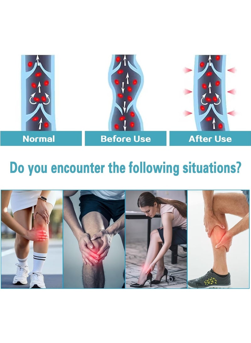 20-30 mmHg Women's Open Toe Compression Pantyhose, Waist High Opaque Tights for Edema, Varicose Veins, Swelling Relief - Ideal for Pregnant Women, Teachers, and Doctors (XL) - Image 5