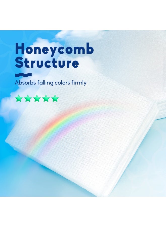 50 PCS Color Catcher Sheets for Laundry, Color Keeper Sheets, Dye Absorber to Maintain Clothes Original Colors - Image 2