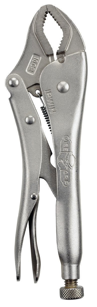 IRWIN Pliers Curved Jaw Locking 10Inch 4935576