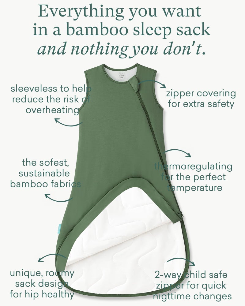 PurComfy Extra-Long Toddler Sleep Sack, Premium Bamboo Viscose Warm Sleeping Bag Supersoft 1.0 TOG Wearable Blanket 3T-4T-5T - Image 2
