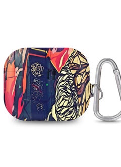 StylePods Case for Airpods 3rd Gen Case With Anti-Lost Keychain - Wise Graffitti