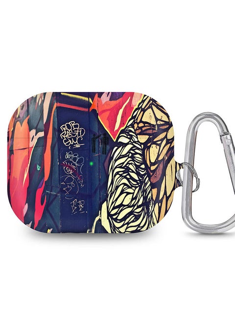 StylePods Case for Airpods 3rd Gen Case With Anti-Lost Keychain - Wise Graffitti