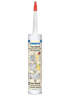 Weicon Fast+Bond Assembly Adhesive 310ml beige Polyurethane-based construction & assembly adhesive  - Image 1