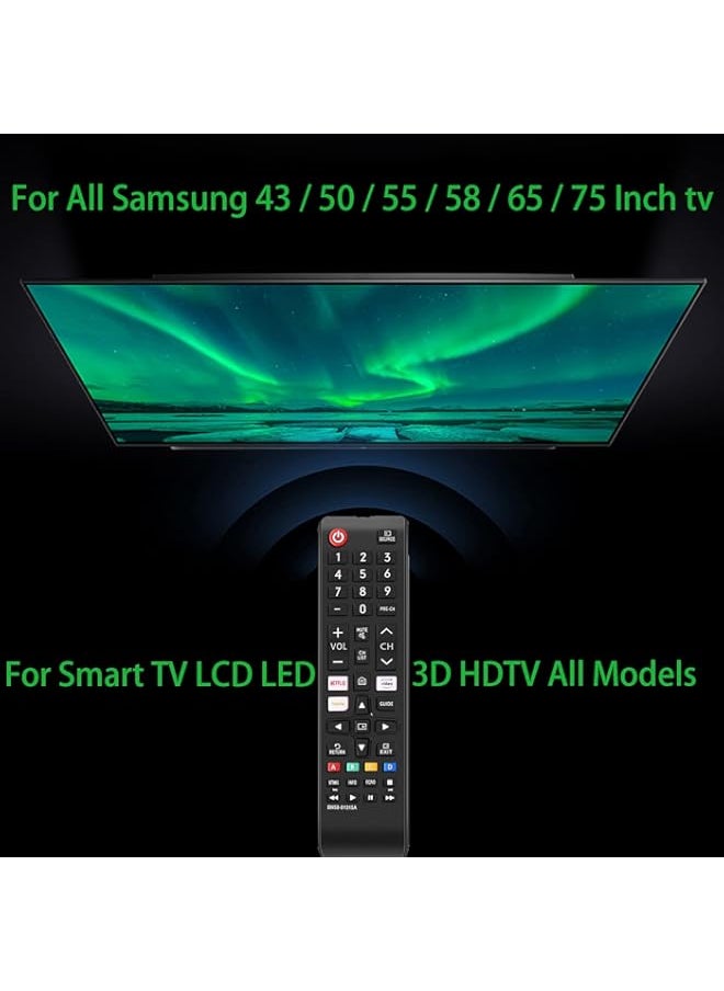 HuHa - EONCHARM ATA-D Newest Universal Remote Control for All Samsung TV Remote Compatible All Samsung LCD LED HDTV 3D Smart TVs Models - Image 1