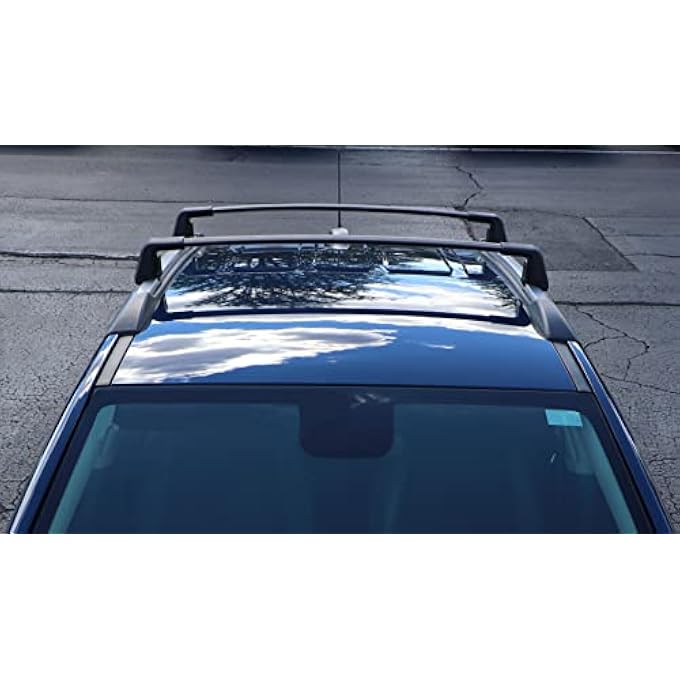 BRIGHTLINES Anti Theft Crossbars Roof Racks Compatible with 2013-2020 Buick Encore for Kayak Luggage ski Bike Carrier - Image 3
