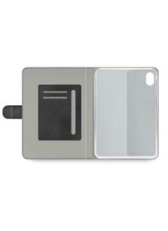 OMAKER Apple iPad Air 2025 (7th Generation) M3 11 inch PU Leather Magnetic Closure Flip Case Cover - Black  - Image 3