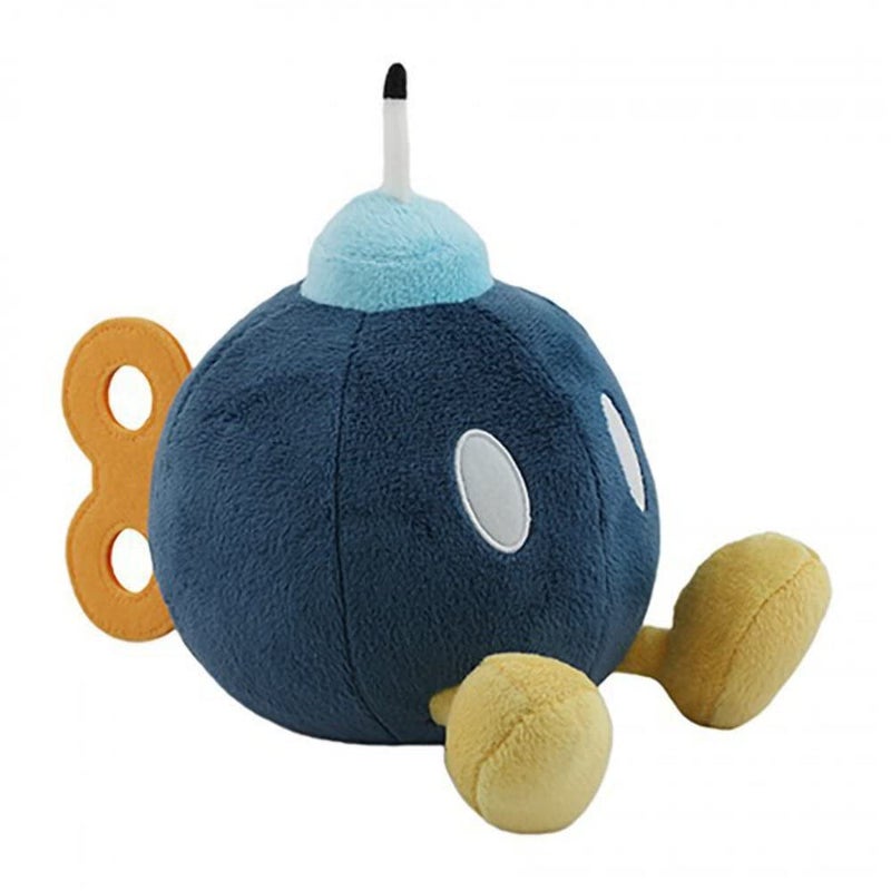Little Buddy Super Mario All Star Collection 1429 Bob Omb Stuffed Plush 5 Multicolor - Image 2