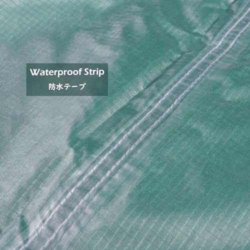 TRIWONDER Camping Tarp Cover Waterproof Rain Fly Tent Ground Cloth Footprint Hammock Shelter for Outdoor Hiking Picnic Beach (Dark Green+Accessories) - Image 4