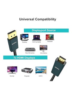 موسل موسيل كيبل 4K ديسبلاي بورت إلى اتش دي ام أي مقاس 5 متر  - Image 4