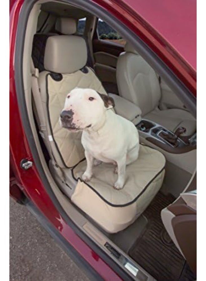 Fitted Bucket Seat Waterproof Non-Slip Cover, Tan - Image 2