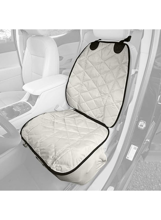 Fitted Bucket Seat Waterproof Non-Slip Cover, Tan - Image 4