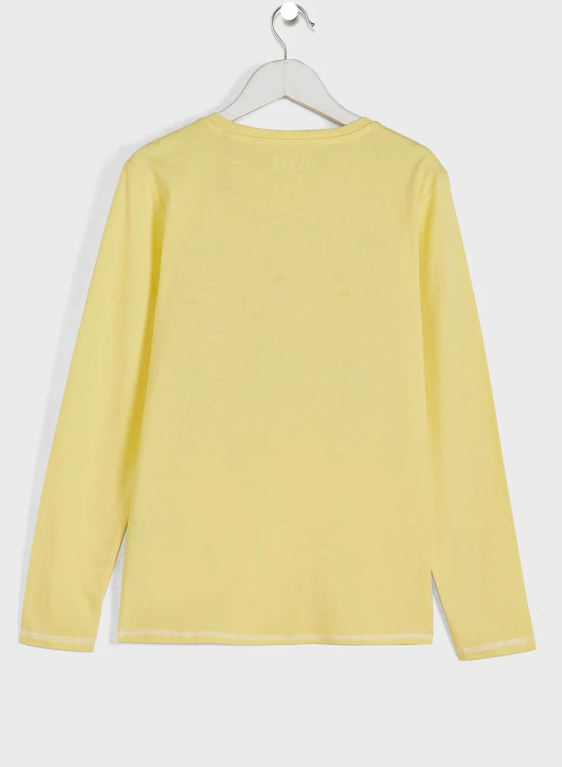 GUESS Kids Slogan T-Shirt