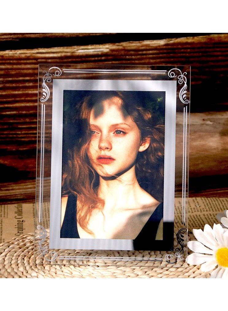 A4 Picture Frames Glass Photo Frame for Tabletop Picture Frame Made of High Definition Glass - Image 2