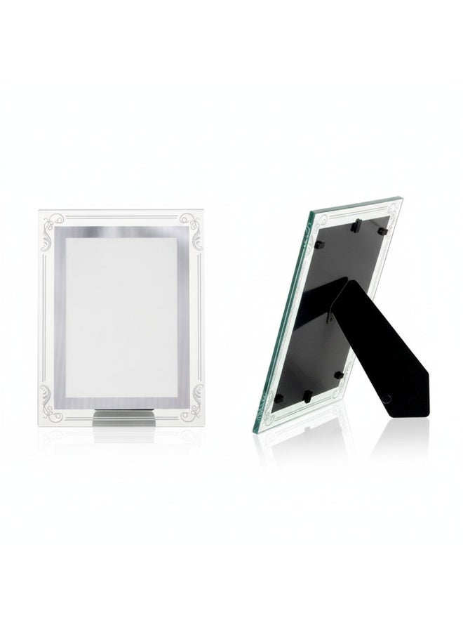 A4 Picture Frames Glass Photo Frame for Tabletop Picture Frame Made of High Definition Glass - Image 4
