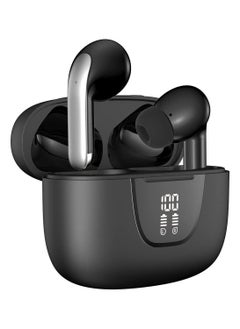 Bluetooth Earphones with 4 Mics Wireless Earbuds, Premium Sound, ENC Noise Cancelling for HD Stereo Calls, Ultra-Light in-Ear TWS Headphones, Touch Control, IPX5 Waterproof for Sports