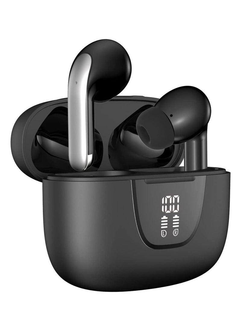 Arabest - Bluetooth Earphones with 4 Mics Wireless Earbuds, Premium Sound, ENC Noise Cancelling for HD Stereo Calls, Ultra-Light in-Ear TWS Headphones, Touch Control, IPX5 Waterproof for Sports - Image 1