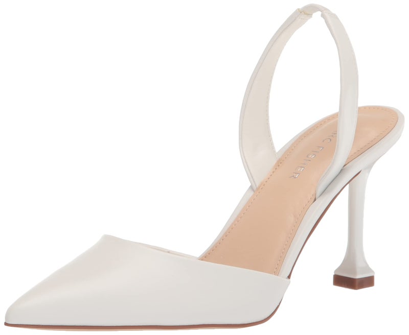 Marc Fisher Women's Hadya Pump, White 140, 8