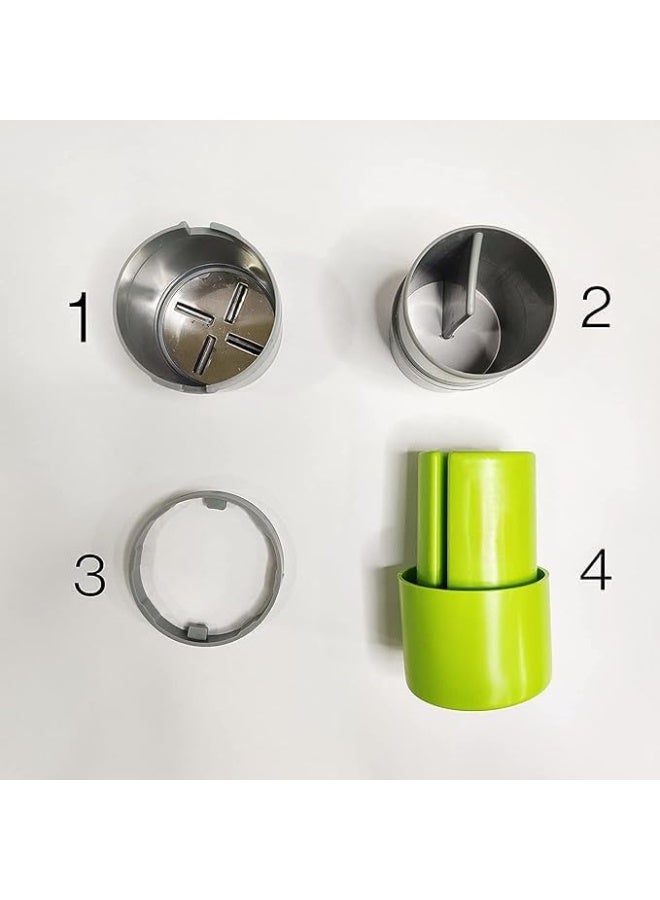 Solitude Dry Fruit Cutter, Slicer, Grinder, Chocolate Cutter and Butter Slicer with 3 in 1 Blade Kitchen Tools, Gadgets for Almonds, Cashews etc (Stainless Steel, 1 Piece) - Image 4