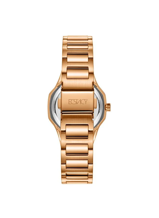 ECSTACY Women's Stainless Steel Analog Watch E23511-RBKMK - 33 mm