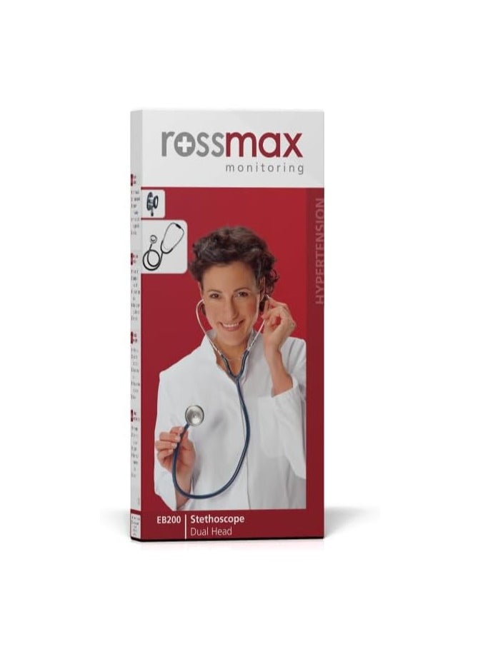 Rossmax Dual Head Stethoscope - High-Quality Chest Piece, Comfortable and Durable for Medical Use  - Image 1