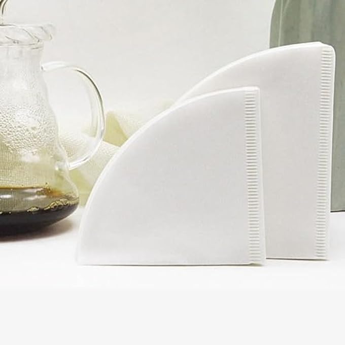 SNH 100 Pieces Cone Coffee Filter In White V60 Size Disposable Coffee Filter Papers These Filters Can Be Used At Home In The Office And For Travel Purposes 2 4 Cups Capacity - Image 5