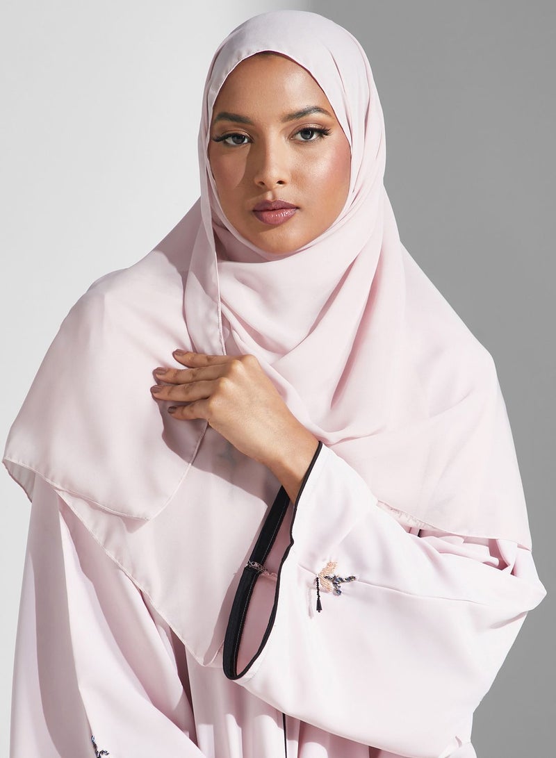 آرا عباية مطرزة بالزهور - Image 4