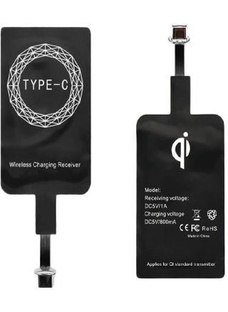Wireless QI Type-C USB Charging Power Adapter For Android/IPhone Black - pzsku/Z33113627F47C69E1B124Z/45/1743640659/01dac19c-194e-4909-aa48-3134f01db596