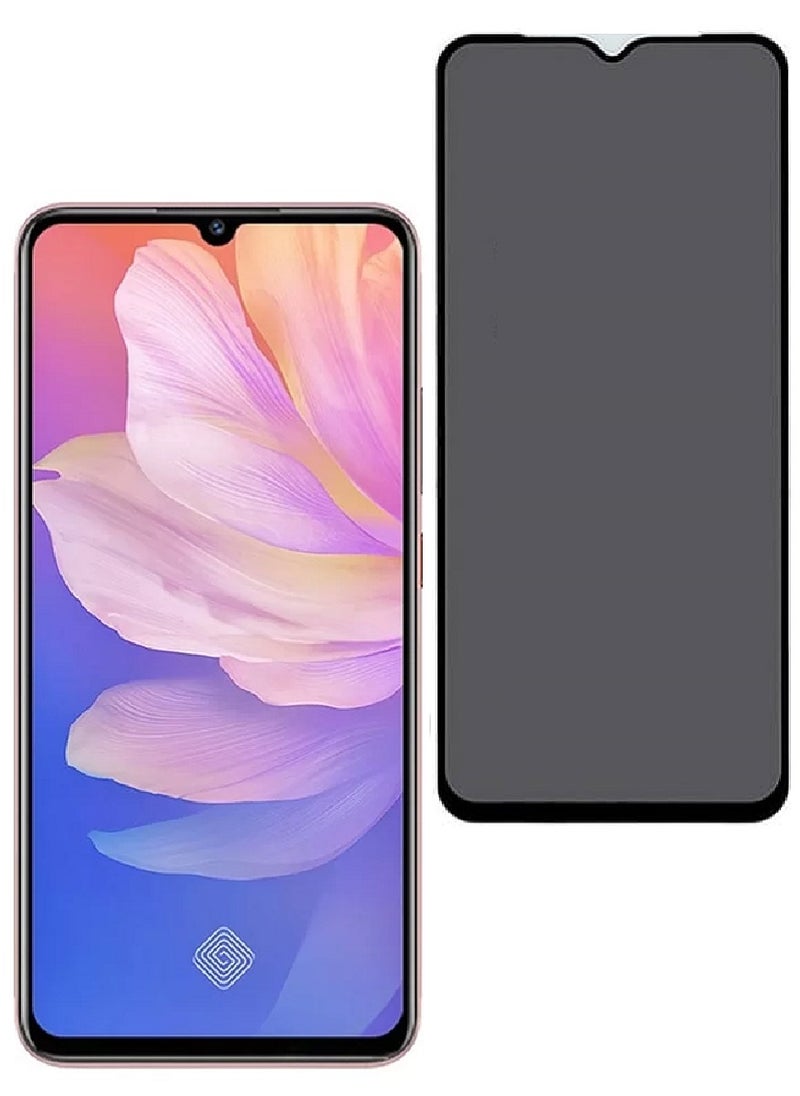 we3 Tempered Glass Screen Protector Anti-Spy Privacy Designed For vivo S1 Pro Full Screen Coverage And Bubble Free  - Image 1