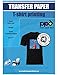 PPD Inkjet Iron-On Dark T Shirt Transfers Paper 11x17" Pack of 10 Sheets (PPD-107-10) - Image 2