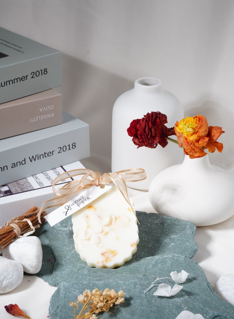 Betaoby Luxury Scented Wax Flake Gifts,Jasmine Scent | Dry Flowers Aromatherapy Candles for Home Scented, Women Gifts, Soy Candle Gift Set for Wife Friends Bath Yoga Mother's Day Birthday,SPA Sleep Festival Wedding Party Gifts - Image 4