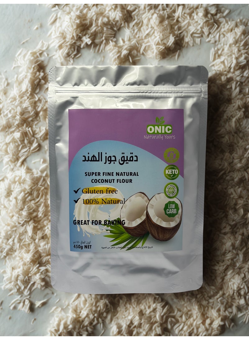 ONIC ONIC Pure Coconut Flour – Gluten-Free, Keto-Friendly, All-Natural  - Image 4