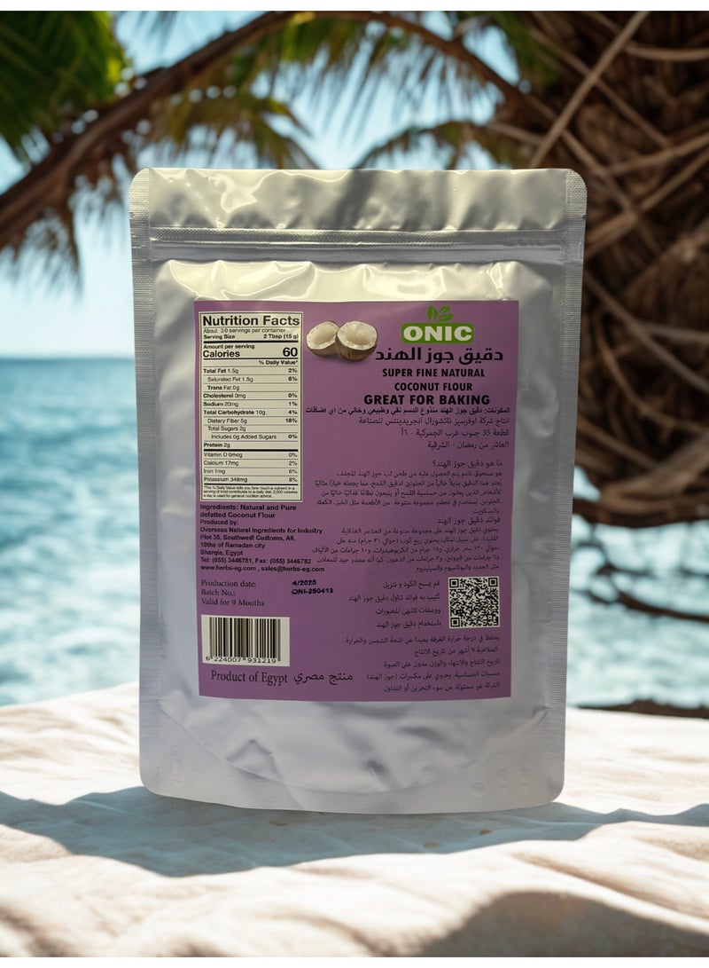 ONIC ONIC Pure Coconut Flour – Gluten-Free, Keto-Friendly, All-Natural  - Image 3