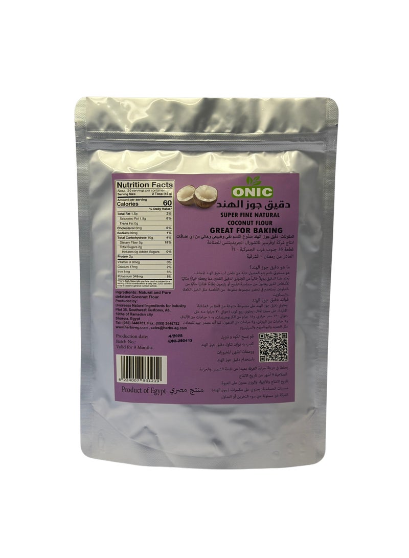 ONIC ONIC Pure Coconut Flour – Gluten-Free, Keto-Friendly, All-Natural  - Image 2